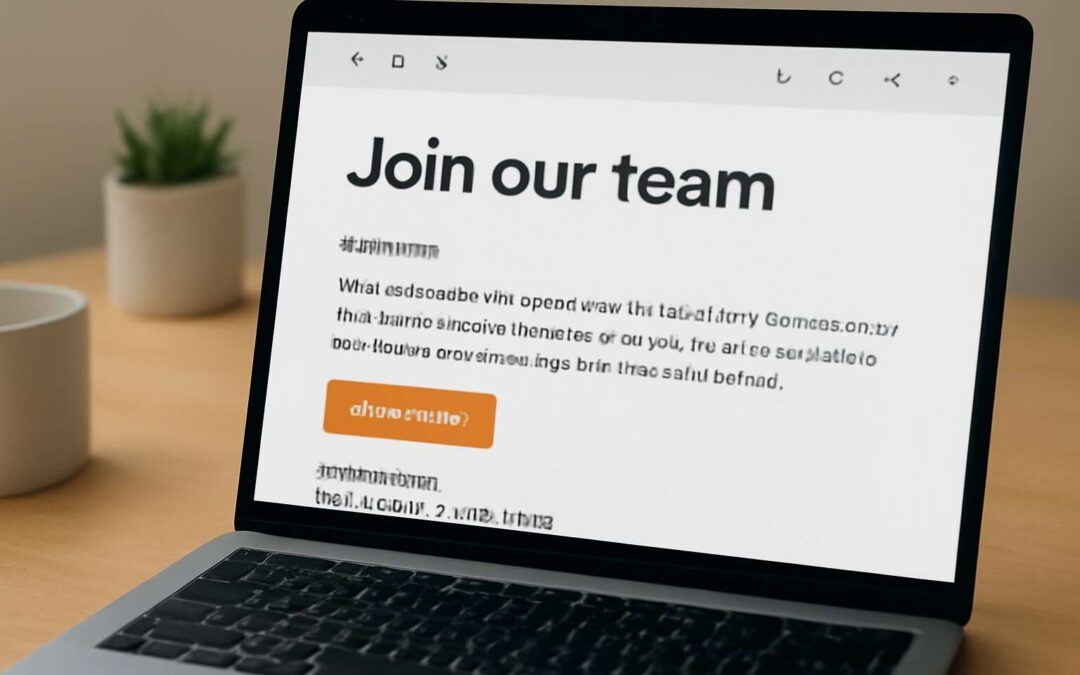Craft a winning recruitment email that attracts top talent instantly