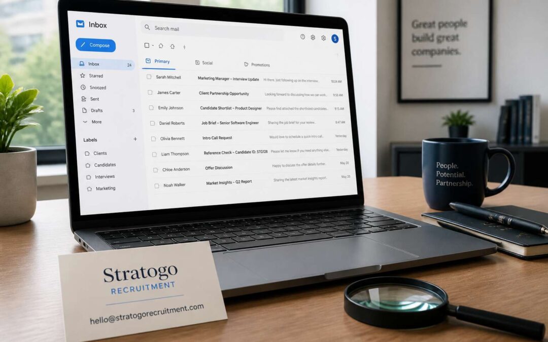 Your next job starts with the Stratogo recruitment email address.